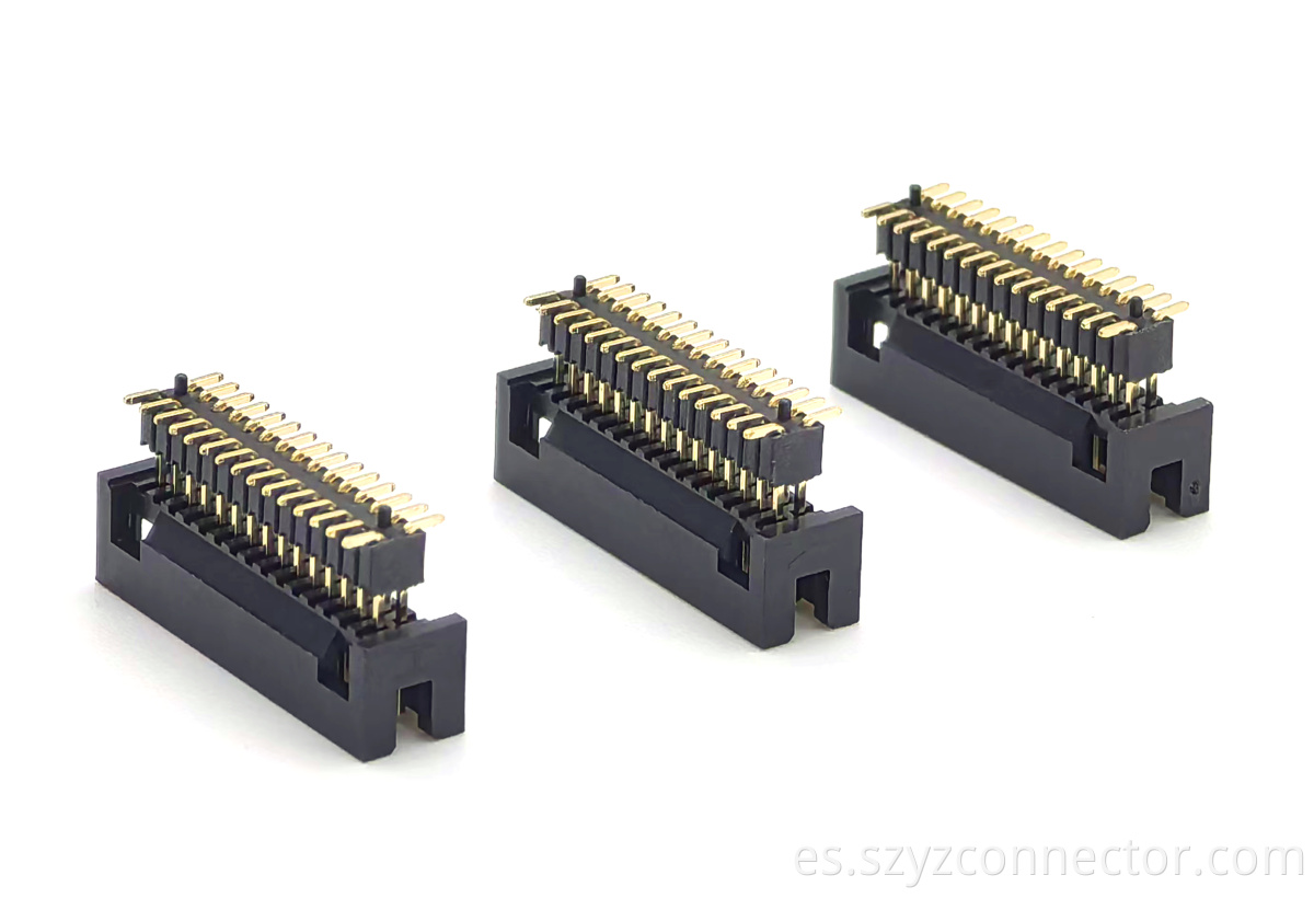 Conector de cabecera de caja de paso de 1,27 mm SMT 1.27mm Pitch Box Header Connector SMT